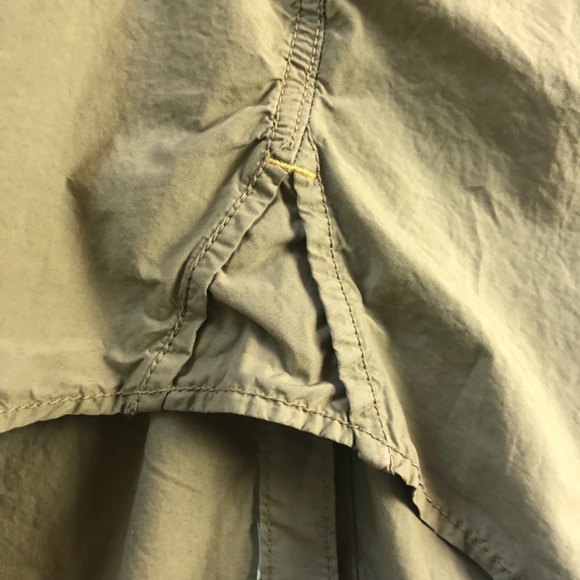 NWOT, GAP Cargo Dress, Khaki Green w/Draw String Waist - Picture 7 of 16